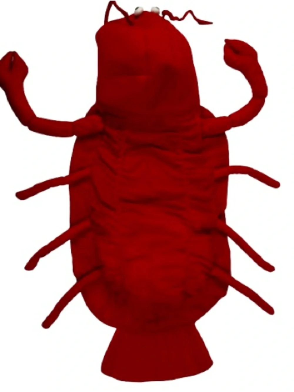 Red Lobster Dog Costume - Pet Dress-Up Hooded Outfit